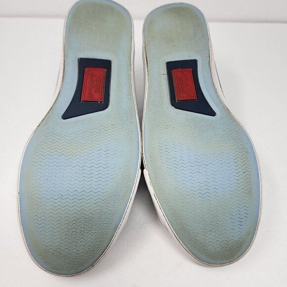 Jack Purcell Black Leather Blue Soled Sneakers, Men's 7.5 - Picture 7 of 7